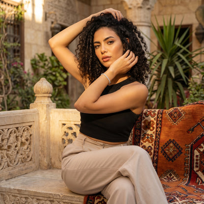 2mm Tennis Bracelet Silver With Pure Zircon Stones