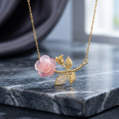 Z  Rose Necklace