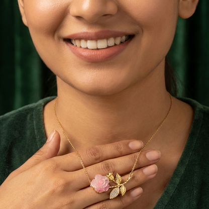 Z  Rose Necklace