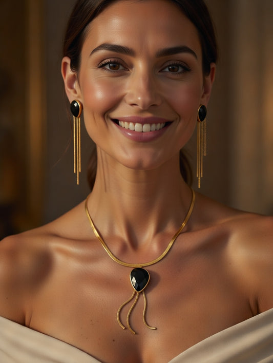 (Necklace & Hoop) Set ™️